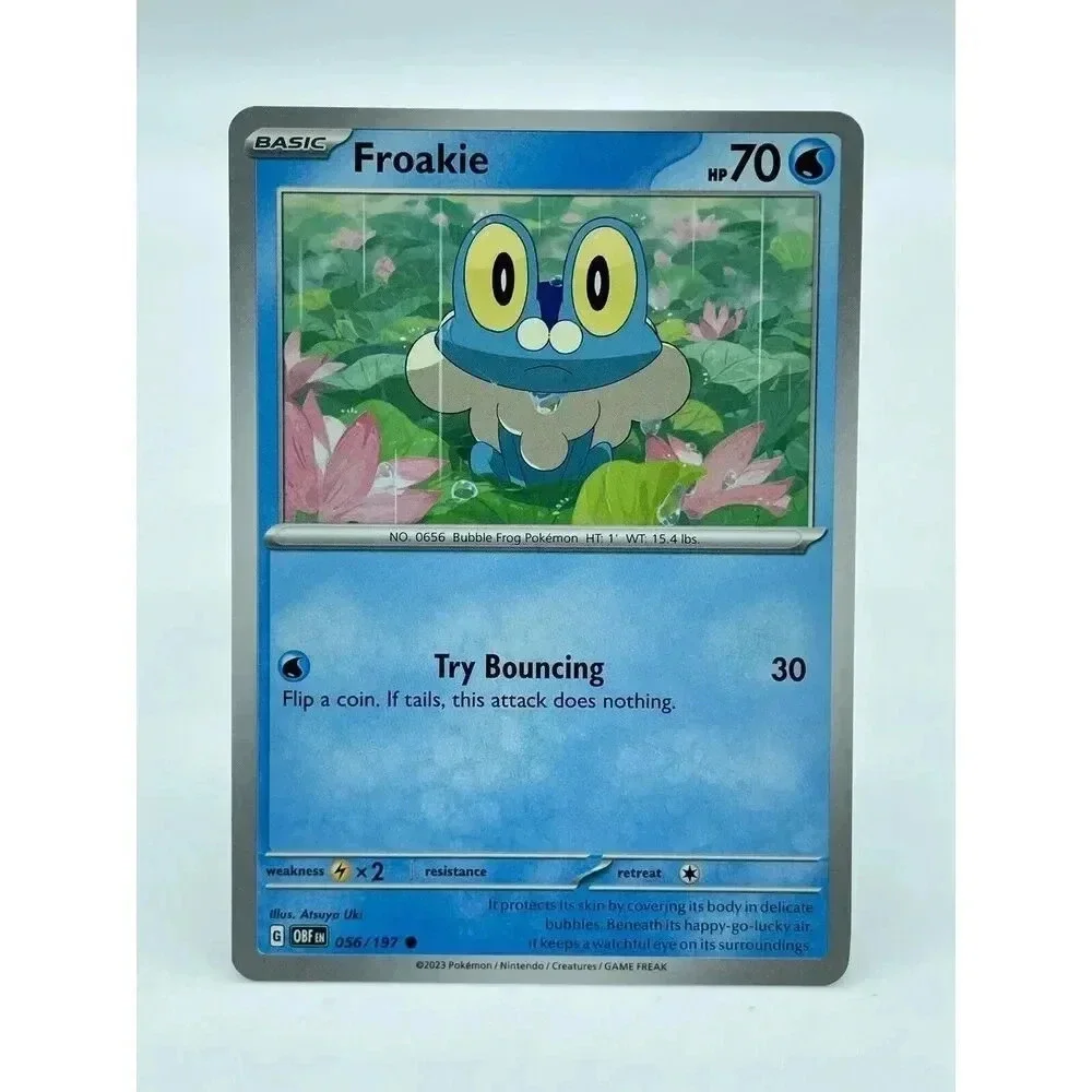 Froakie 056/197 S&V: Obsidian Flames Non-Holo‎ Pokémon TCG Mint Unplayed